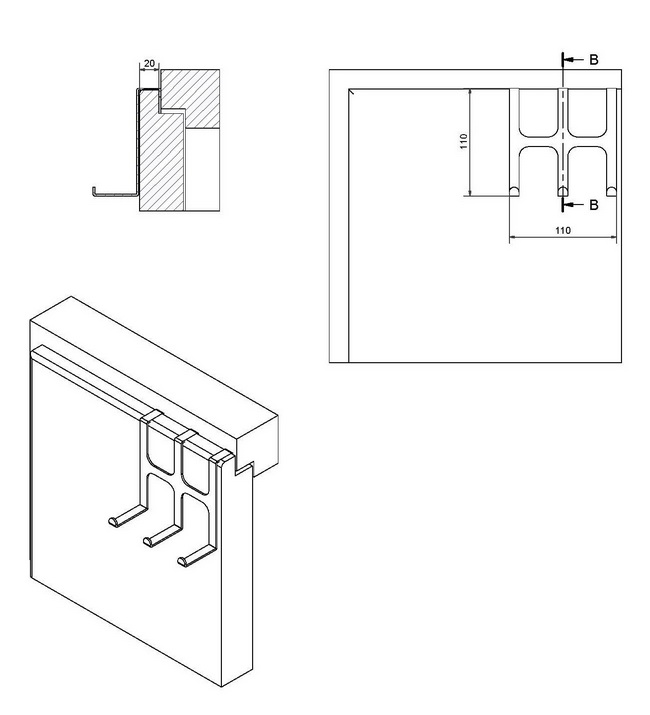Funktion mit Zeichnung von Hangan der Kleiderhaken aus Edelstahl für Türen