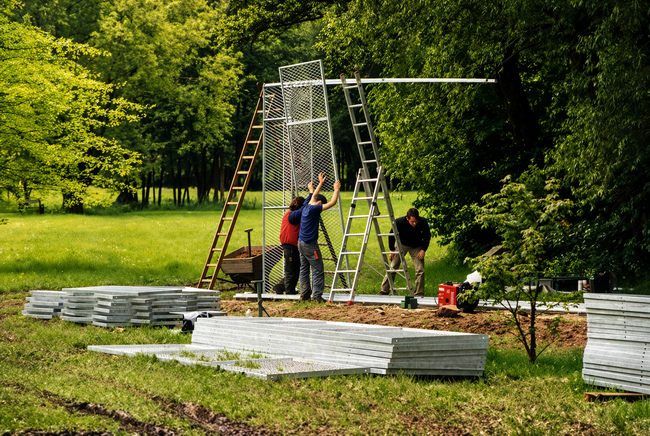 double cage piece bruce nauman 14