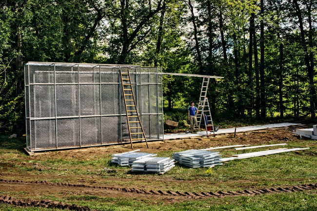 double cage piece bruce nauman 16