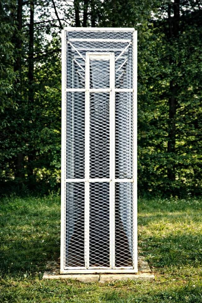 double cage piece bruce nauman 17