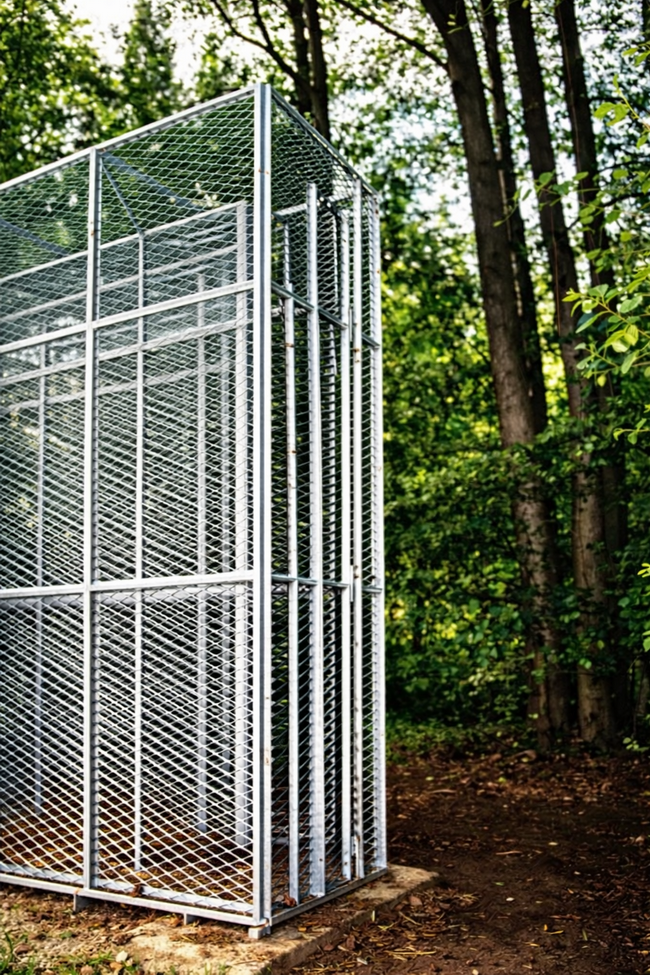 double cage piece bruce nauman 18