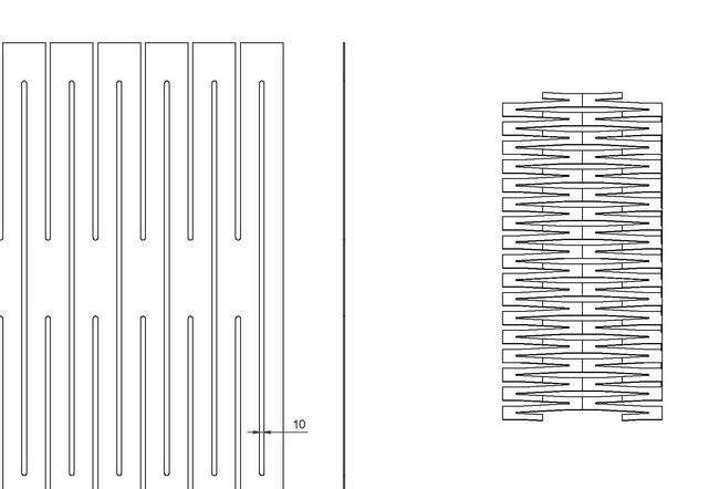 sichtschutz eisen rostig plexus element 03