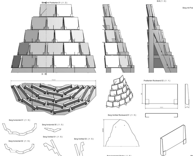 postkarten berge dekoration komunikation 06