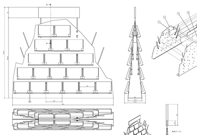 postkarten berge dekoration komunikation 08