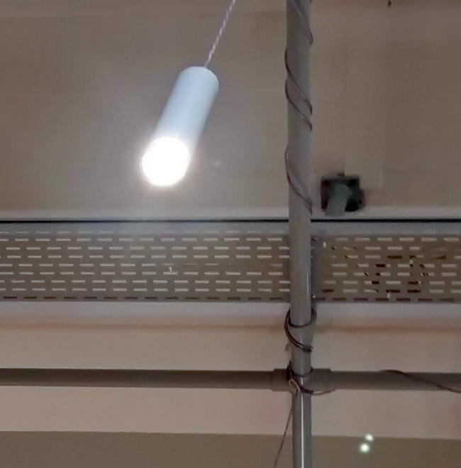Deckenrigg für Beleuchtung und Veranstaltungstechnik in Singsal, Mehrzweckraum