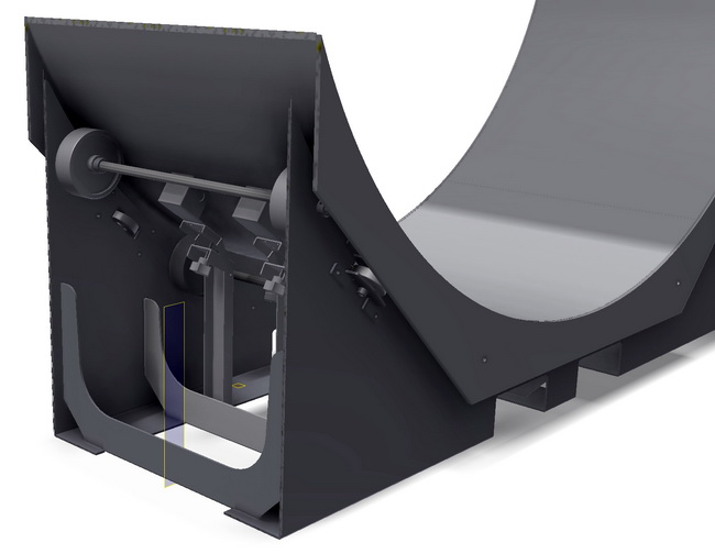 3D Modell Laufrad für Menschen mit Generator zur Stromerzeugung