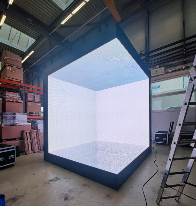 led screen 3d bluespace cube kubus 18