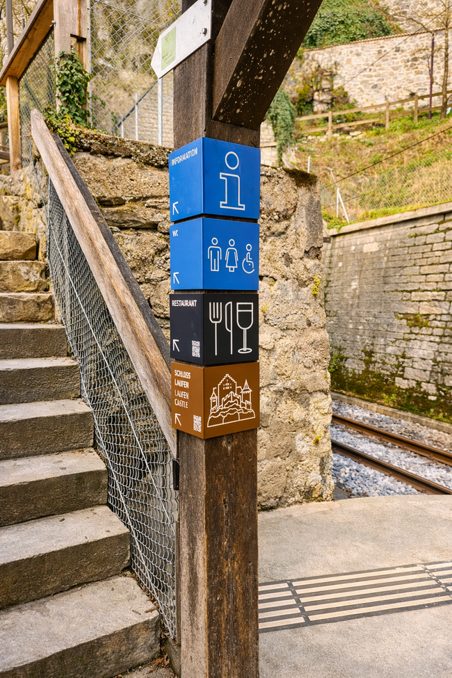 besucherlenkung rheinfall orientierung 12