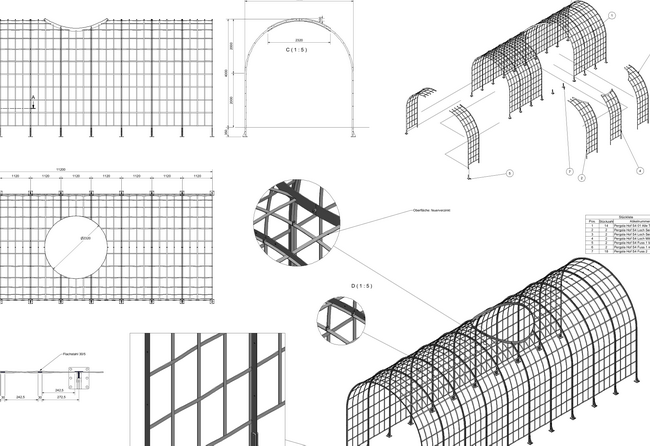 pergola rankgeruest innenhof kinderspital 07