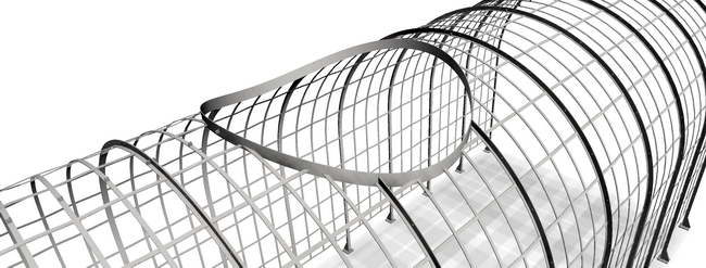 pergola rankgeruest innenhof kinderspital 13