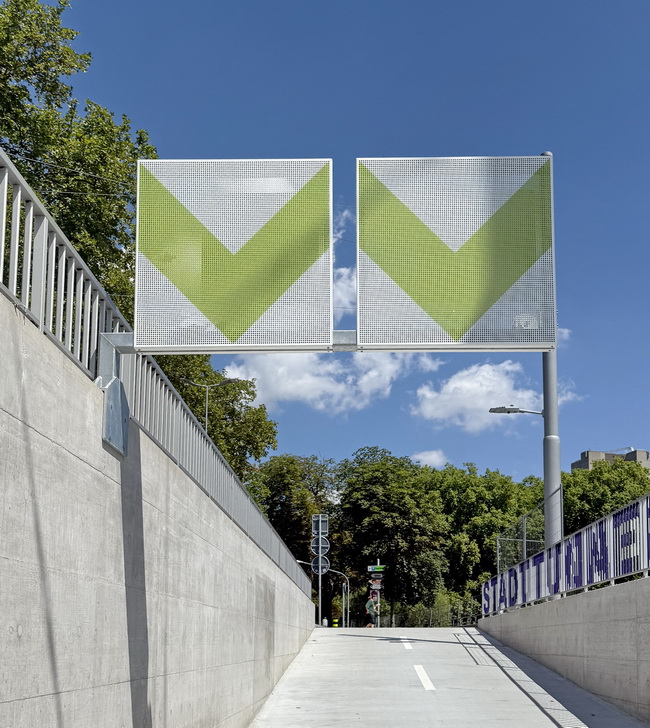 stadttunnel velotunnel signaletik infrastruktur 01