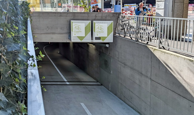 stadttunnel velotunnel signaletik infrastruktur 02