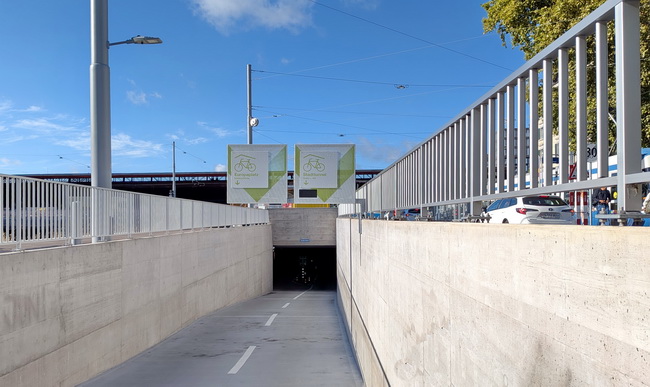 stadttunnel velotunnel signaletik infrastruktur 04