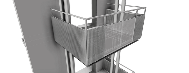 anbaubalkone und gelaender mit wellblech 13