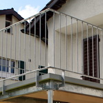 balkonanbau metallbalkon terrasse gelaender icon